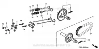 ARBRE A CAMES pour Honda GX160K1