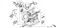 CORPS DE CYLINDRE pour Honda GX160K1