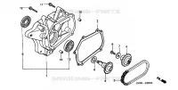 DEMULTIPLICATEUR  (4) pour Honda GX160K1