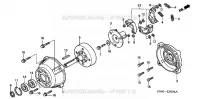 DEMULTIPLICATEUR  (5) pour Honda GX160K1