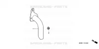 FILTRE A AIR  (5) pour Honda GX160K1