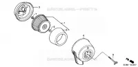 FILTRE A AIR  (8) pour Honda GX160K1