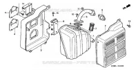 SILENCIEUX  (4) pour Honda GX160K1