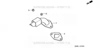 SILENCIEUX  (6) pour Honda GX160K1