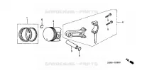 VILEBREQUIN   PISTON pour Honda GX160K1