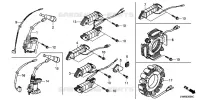 BOBINE D'ALLUMAGE pour Honda GX160RT1