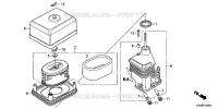 FILTRE A AIR  (1) pour Honda GX160RT1