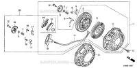 LANCEUR pour Honda GX160RT1