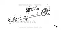 ARBRE A CAMES pour Honda GX160UH2