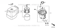 FILTRE A AIR  (3) pour Honda GX160UH2