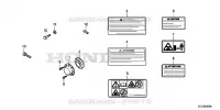 PIECES DIVERSES pour Honda GX160UH2