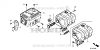 SILENCIEUX D'ECHAPPEMENT pour Honda GX160UH2