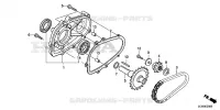 DEMULTIPLICATEUR  (1) pour Honda GX200H2