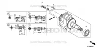 VILEBREQUIN  (2) pour Honda GX200H2