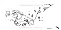 FAISCEAU DES FILS pour Honda GX240K1