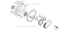 DEMULTIPLICATEUR  (1/2) pour Honda GX270T2