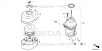 FILTRE A AIR  (2) pour Honda GX270T2