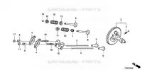 ARBRE A CAMES pour Honda GX340H1