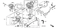 CARBURATEUR pour Honda GX610U1