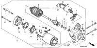 DEMARREUR pour Honda GX610U1