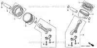 VILEBREQUIN   PISTON pour Honda GX610U1