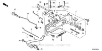 CONNEXION  (2) pour Honda GX620R1