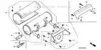 SILENCIEUX  (4) pour Honda GX620R1