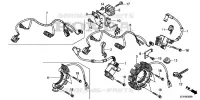 BOBINE D'ALLUMAGE pour Honda GX630RH