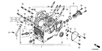 CARTER MOTEUR pour Honda GX630RH