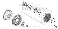 VOLANT pour Honda GX630RH