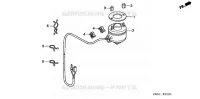 POIGNEE ACCELERATION AUTO pour Honda GX670R