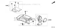 ETAI FILTRE A AIR pour Honda GX800IRH