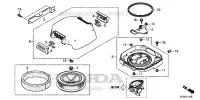 FILTRE A AIR pour Honda GX800IRH