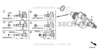VILEBREQUIN pour Honda GX800IRH