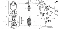 DEMARREUR pour Honda GXV620U1
